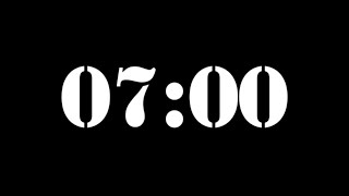 7 Minute Timer | 420 Second Timer | 7 Minute Countdown
