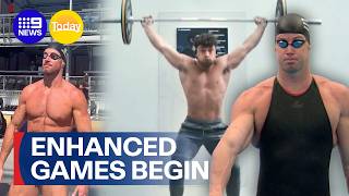 Controversial Enhanced Games begins in Las Vegas | Today Show Australia