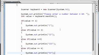 Java Tutorial - 10 - If-else-if statement