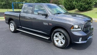 What you should know about the 2017 RAM 1500 Sport 5.7L HEMI 4x4 FOR SALE 540-898-3025