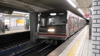 【響くvvvf！】OSAKA MÉTRO御堂筋線21系（日立IGBT-VVVF）昭和町駅到着・発車シーン