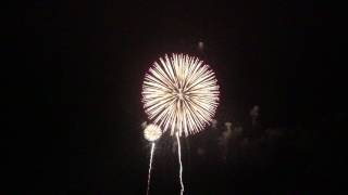 素敵な音楽とともに白浜花火フェスティバル2017、Fireworks Festival in Shirahama 2017