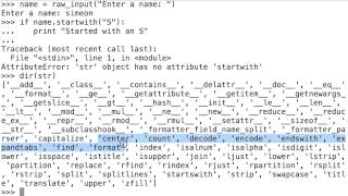 Very quickly: dir and help in the python shell