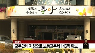 보통교부세 146억 확보(서울경기케이블TV뉴스)