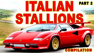 Your Childhood Italian Supercar Dreams: Part 2 🔴 Classic & New Poster Cars from Italy