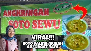 VIRAL!!! SOTO SEWU PALING MURAH SE-JAGAT RAYA!! Kuliner Bojonegoro