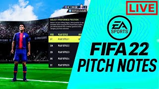 🔴 LIVE FIFA 22 PRO CLUBS ALL NEW FEATURES!! (Big Changes)