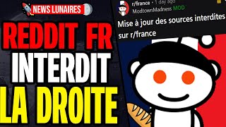 REDDIT FRANCE INTERDIT LES MEDIAS DE DROITES - BARDELLA DENONCE LA CENSURE DE LIBERTE