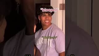 Who wants to see more bloopers?ππ #shorts