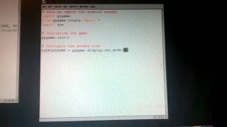 Python Basics - Pygame Chapter 1 - Game Template