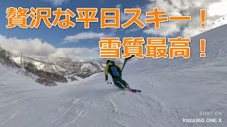 粉雪のパノラマ、スカイライン！八方尾根ゲレンデレポート！【2020年12月23日】