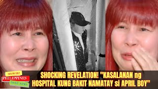 NAKAKAGULAT REBELASYON ng ASAWA ni APRIL BOY REGINO sa PAGKAWALA NITO!