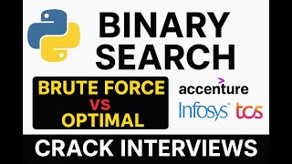 Binary Search Interview Question Explained