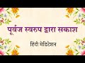 पूर्वज स्वरुप द्वारा सकाश - Spread Positive Vibrations in the World - Hindi Meditation Commentary