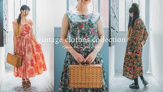 Cute vintage dresses I bought in Paris | my favorite clothes and earrings | Vlog