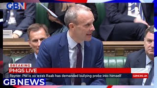 Angela Rayner and Dominic Raab clash over allegations of bullying against the Deputy Prime Minister