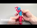 review mafex scarlet spider comic ver. marvel unbox