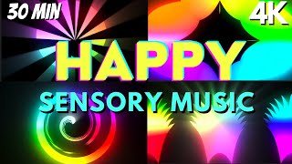 Autism Happy Sensory Music Positive Music with Colorful Visuals to Start Your Day
