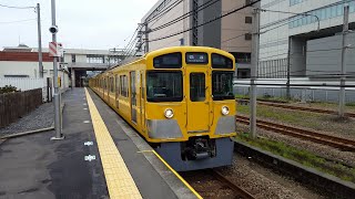 西武2000系 2087F 東飯能駅通過 '20.07.11