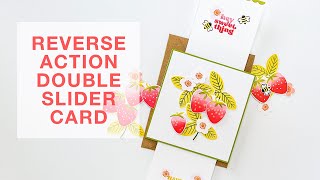 REVERSE ACTION (DOUBLE) SLIDER CARD TUTORIAL