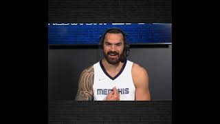 Steven Adams: 'I got punched, now I'm the ***hole' - HILARIOUS reaction on Zbo playoffs beef #shorts