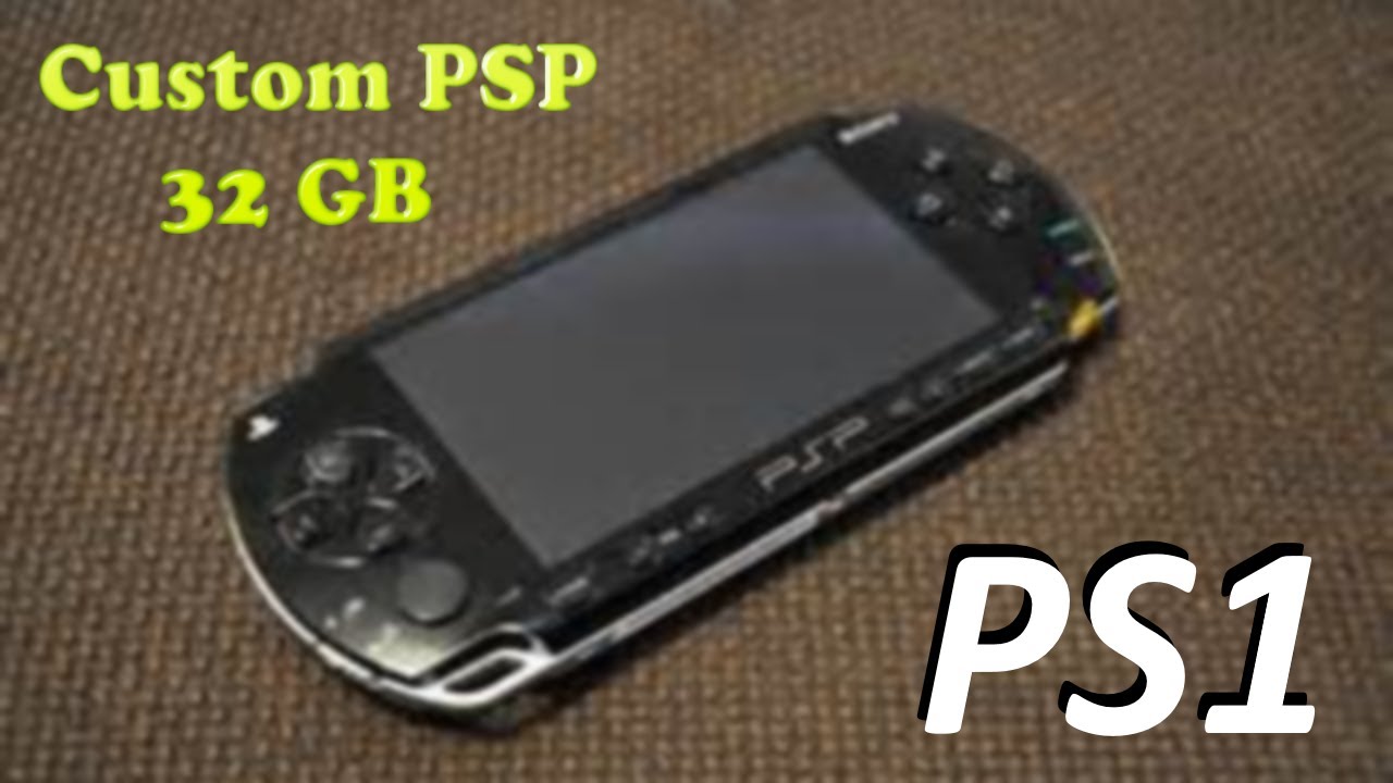 PSP Custom Firmware 32GB Showcase - YouTube