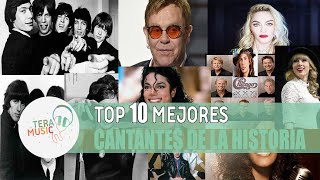 ▷ Los 10 MEJORES cantantes de la HISTORIA y el MUNDO 🎤 | TERAMUSIC 🎧