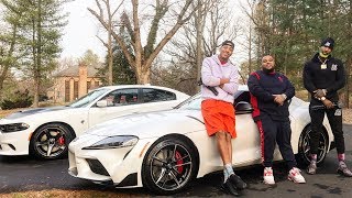 2020 TOYOTA SUPRA REVIEW W/ OMI IN A HELLCAT \u0026 MR ORGANIK!