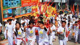 เทศกาลกินเจเบตง ประจำปี 2024#พิธีเชิญเจ้าออกแห่รอบเมืองเบตง#กินเจ Betong Vegetarian Festival 2024