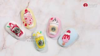 【Watch Nail Recommended-1120th phase】Sweet Starbucks in Hot Summer【推荐 第1120期】炎热夏季 甜蜜星巴克