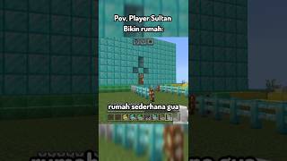 Pov, Ketika Player Sultan VS Player Miskin Di Minecraft..
