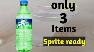 Sprite juice ഇനി വീട്ടിൽ തന്നെ തയ്യാറാക്കാം ||3 items Sprite ready|NO CHEMICAL ||Adukkala special ||