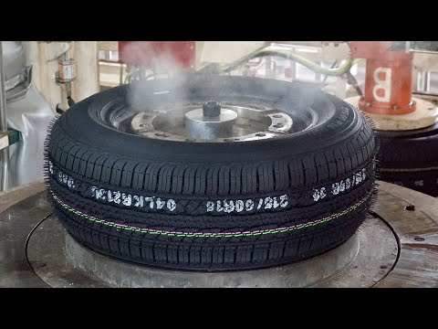 How to mass produce car tires with amazing technology. Production process of tire factory in Vietnam