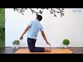 how to perform camel pose ustrasana thyroid management spine health yog4lyf