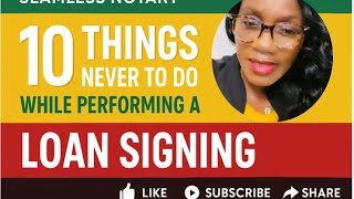 Top 10 Notary Signing Mistakes That Could RUIN your Career