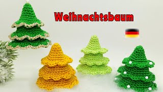 Christmas tree, crochet fir tree - decoration