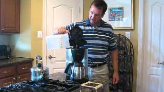 Coffee Setup - AFTER SMED (setup reduction)