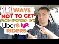 11 Ways Not To Get Screwed By Lyft And Uber Passengers!