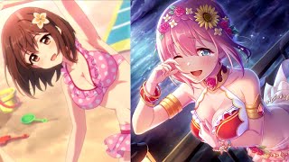 「プリコネR」 ユイ （サマー 全４話）草野優衣（CV：種田梨沙 さん） Yui Summer swimwear story　プリンセスコネクト！Re:Dive　公主連結　프린세스 커넥트!