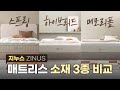 지누스 침대 스프링 / 하이브리드 / 메모리폼 뭐가 다른데?ㅣ매트리스 뭐살지 고민 해결ㅣ3초에 하나씩 팔리는 지누스 매트리스ㅣ지누스제품리뷰 EP.1