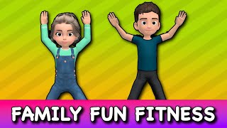 Family Fun Fitness: 20 Min Get Active Together!