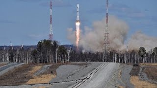 Russia launches first rocket from new cosmodrome