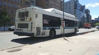 Live Afternoon in 4th Avenue 9th Street Brooklyn NY: MTA B103 Limited Bus Service 5/7/26