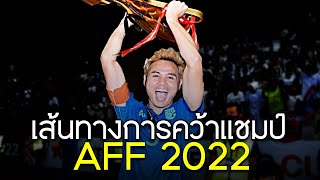 #บอลไทย เส้นทางการคว้าแชมป์อาเซียน ฟุตบอลทีมชาติไทย aff cup 2022 สรุป ไฮไลท์