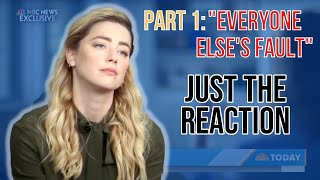 LAWYER REACTS! | Amber Heard Interview Part 1 | Today Show Interview