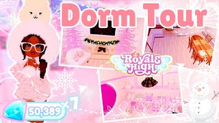 ROYALE HIGH GLITTERFROST *DORM TOUR* *350K DIAMONDS* ||ROBLOX ||