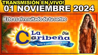 Caribeña día: Resultado CARIBEÑA DIA del VIERNES 01 de noviembre de 2024.