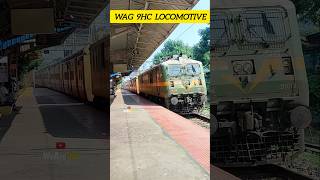 TKD Base Green Beast WAG 9HC Loco 🔥 #indianrailways #railway #train #virals #shorts #trending #video