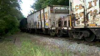 GNRR GP-20 4125 and train  Jasper GA  7-20-10