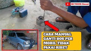 Cara ganti bosh per belakang